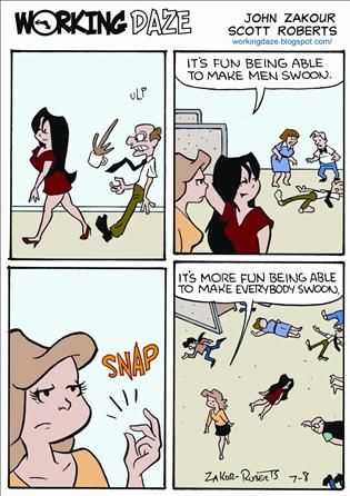 Political Cartoon by  Working Daze