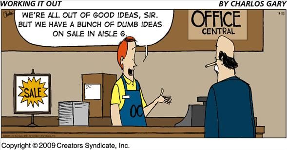  Working It Out Political Cartoon