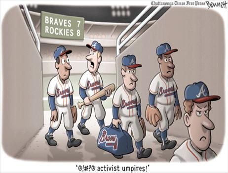 Political Cartoon by  Bennett