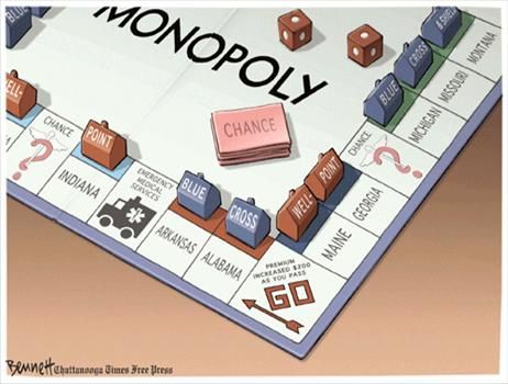 Political Cartoon by  Bennett