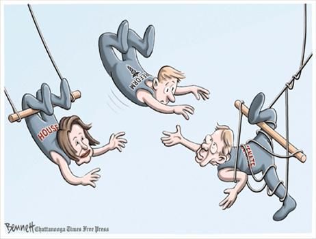 Political Cartoon by  Bennett