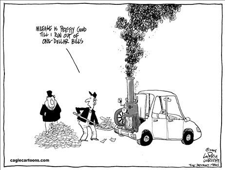 Political Cartoons by Larry Wright