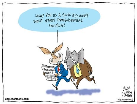 Political Cartoon by Larry Wright