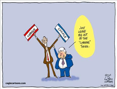 Political Cartoons by Larry Wright