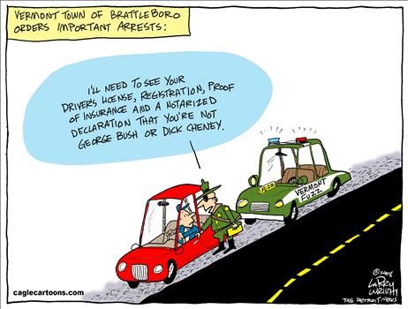 Political Cartoons by Larry Wright