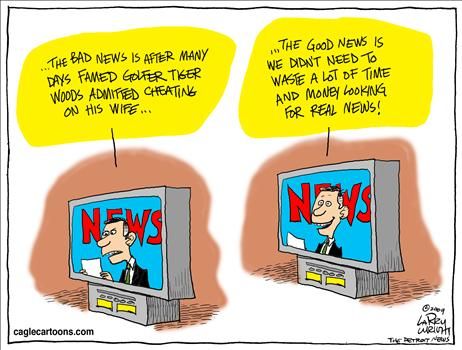 Political Cartoon by Larry Wright