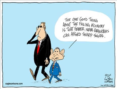 Political Cartoon by Larry Wright