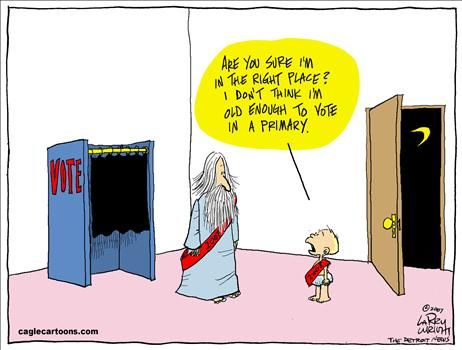 Political Cartoons by Larry Wright