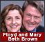 Floyd and Mary Beth Brown
