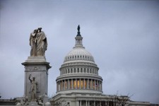  - 
              This Tuesday, Nov. 13, 2012, photo shows the Capital building in Washington. The federal government started the 2013 budget year with a $120 billion deficit, an indication that the U.S.