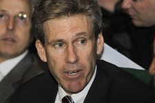  - 
              FILE - In this April 11, 2011, file photo, then U.S. envoy Chris Stevens attends meetings at the Tibesty Hotel where an African Union delegation was meeting with opposition leaders in B