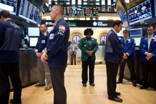  - 
              In this photo provided by the New York Stock Exchange Euronext, employees of the NYSE observe a moment of silence on the floor of the exchange in New York, Monday, April 22, 2013, a wee