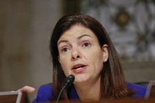  - 
              FILE - Senate Armed Services Committee member Sen. Kelly Ayotte, R-N.H., questions former Nebraska Republican Sen. Chuck Hagel, President Obama's choice to lead the Pentagon, during his