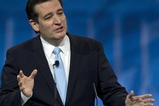  - 
              FILE - In this March 16, 2013 file photo, Sen. Ted Cruz, R-Texas in National Harbor, Md. Cruz and Texas Gov. Rick Perry are among a group of potential 2016 presidential candidates haili