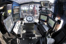  - 
              This Wednesday, July 27, 2011, photo, shows the computer screens and other monitors used by the drilling operator to drill into the Marcellus shale at a Range Resources well site in Was