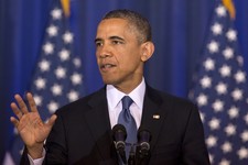 Video: During Counterterrorism Speech, Woman Heckles Obama For Agreeing With Her