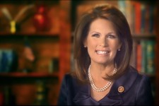  - 
              This image taken from michelebachmann.com, shows Congresswoman Michele Bachmann making a video announcement on her website.  Bachmann, the staunchly conservative ex-presidential candida