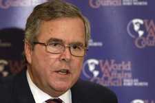 - 
              FILE - In this April 24, 2013 file photo, former Florida Gov. Jeb Bush speaks in Dallas. The potential Republican presidential candidate will be one of the speakers at the Mackinac Conf