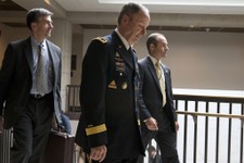  - 
              Gen. Keith Alexander, Director of the National Security Agency, center, leaves a Senate Intelligence Committee meeting regarding NSA programs, in Washington, Thursday, June 13, 2013. (A