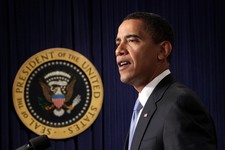  - 
              FILE - In this Jan. 21, 2009, file photo President Barack Obama speaks to his senior staff to assert his expectations on ethics and conduct on the White House campus in Washington. Prom