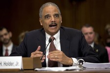  - 
              Attorney General Eric Holder testifies on Capitol Hill in Washington, Wednesday, March 6, 2013, before the Senate Judiciary Committee hearing: "Oversight of the U.S. Department of Justi
