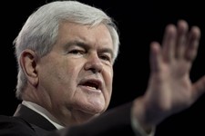  - 
              Former House Speaker Newt Gingrich gestures as he speaks at the 40th annual Conservative Political Action Conference in National Harbor, Md., Saturday, March 16, 2013. It may seem early
