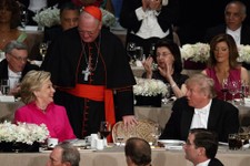 Cardinal Dolan Reveals "Touching Moments" Between Clinton and Trump at Al Smith Dinner 