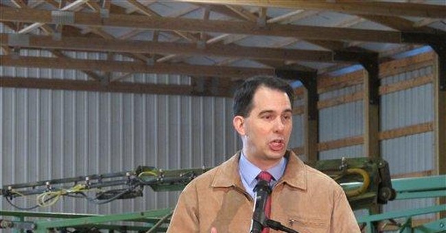 Wisconsin governor kicks off in-person campaigning