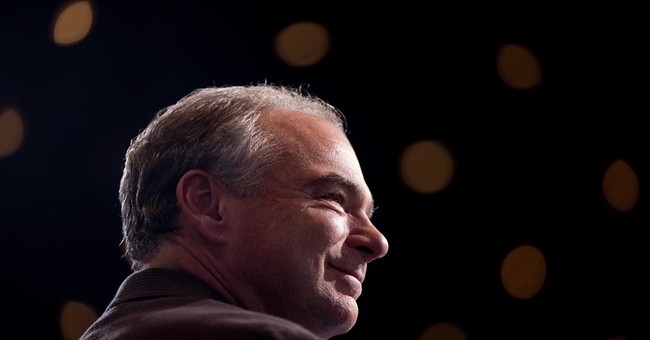 On Guns, Tim Kaine Appears to Blow With The Political Wind