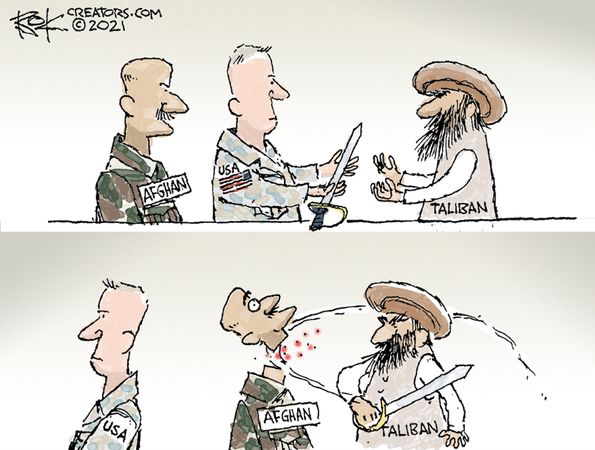 The News in Political cartoons. 