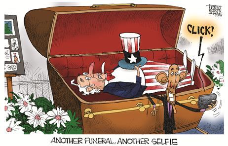 Another Funeral, Another Selfie
