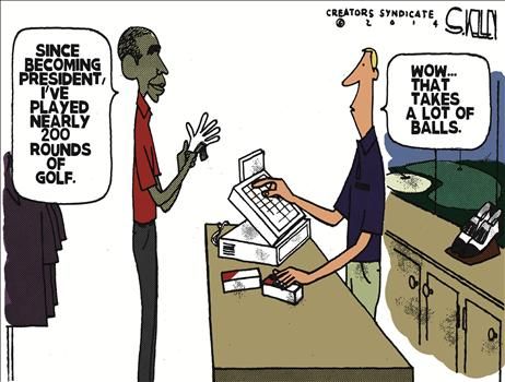 Obama 200 Rounds Of Golf