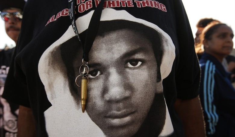 The George Zimmerman Trial in Black and White