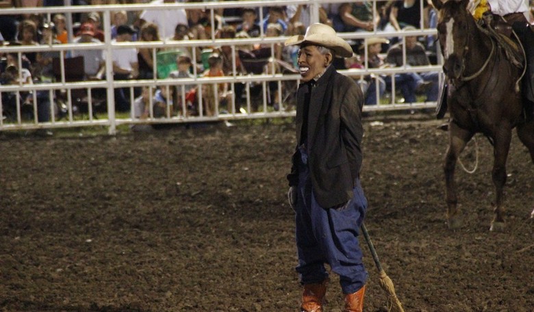 So a President Wearing Clown Mask Goes to a Rodeo…
