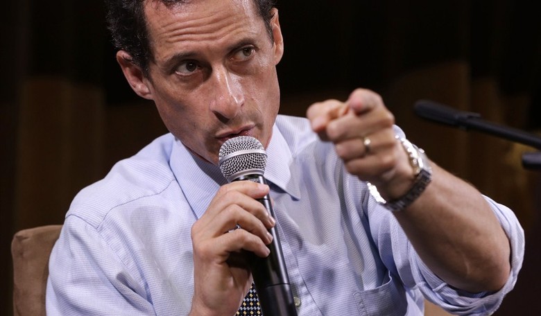 Obligatory: Anthony Weiner on Life Support in NYC Mayor Race