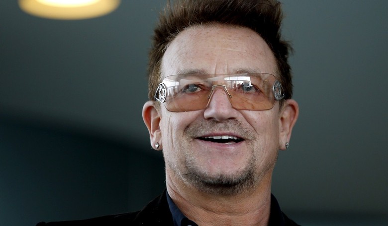 Rocker Bono Thanks America for Good Deeds in Africa