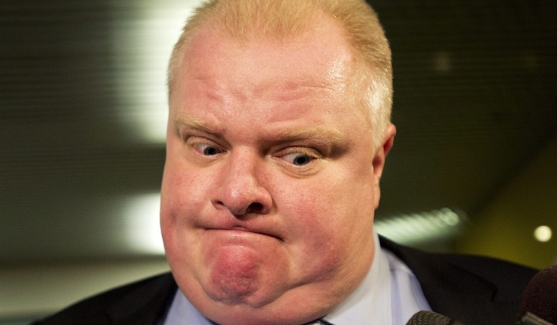 Six Awkward Pictures of Toronto Mayor Rob Ford