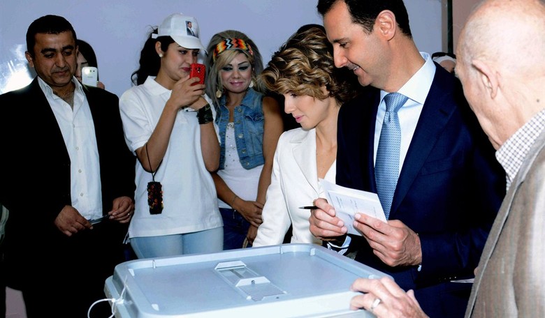 Syrians Overwhelmingly Vote for Assad to Remain in Power