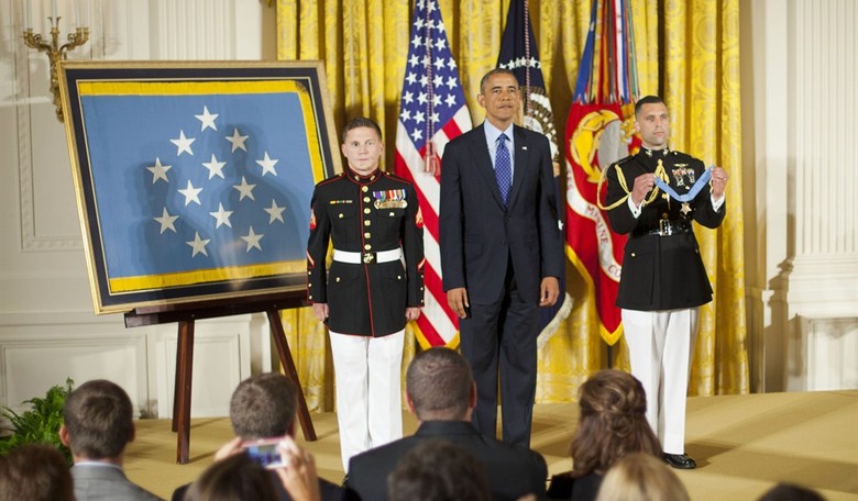 Hero Who Jumped on Grenade to Save Fellow Marine Receives Congressional Medal of Honor