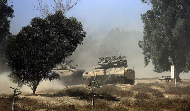 Israeli Forces Launch Massive Raid Into the Gaza Strip