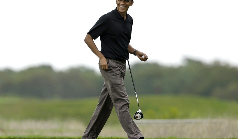 The Presidency Can't Stop Obama's "Golf Tradition"