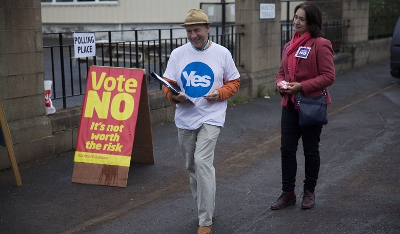 Today's the Day: Scots to Vote For Whether or Not to Secede From the United Kingdom