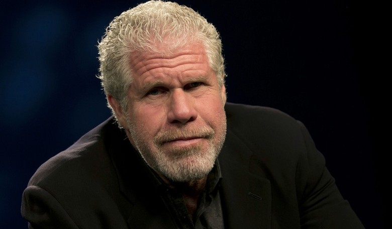 So SKEERY! Ron Perlman gets all big and bad with movie execs annnd we can't stop LAUGHING (watch)