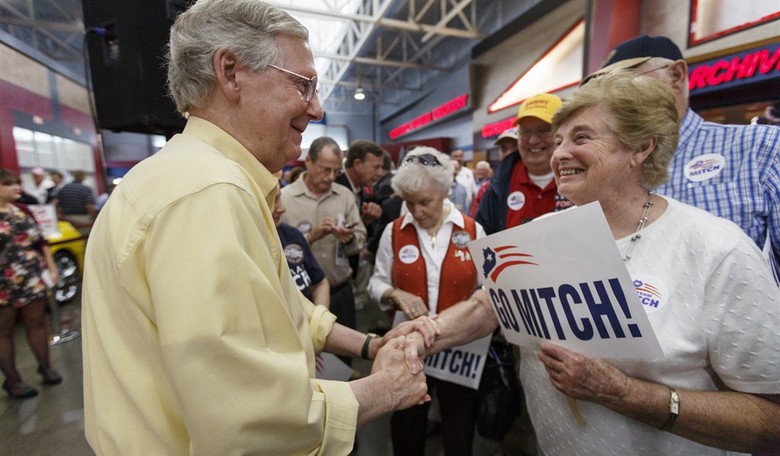 McConnell Up By Five in Latest Poll