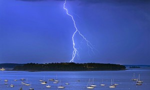 Incredible Video: GOP Staffer Gets Struck by Lightning — and Walks Away Without a Scratch