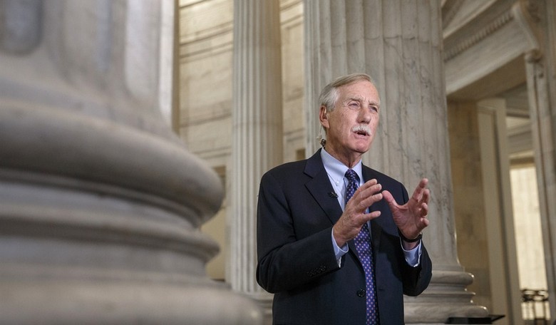 Angus King a Hard No On Assault Rifle Ban