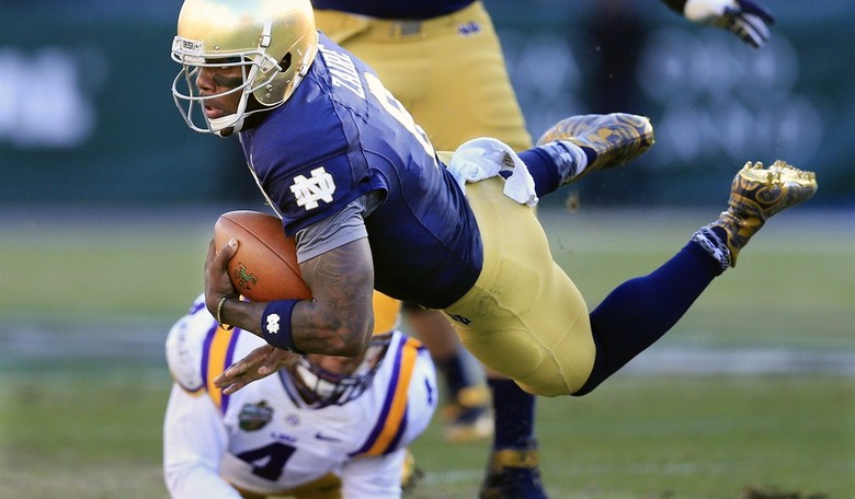 Valuation of Notre Dame Football Program Rivals Top State Universities 
