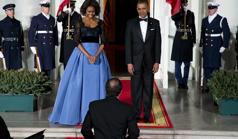The Painful Irony of Michelle Obama's $12,000 Dress 