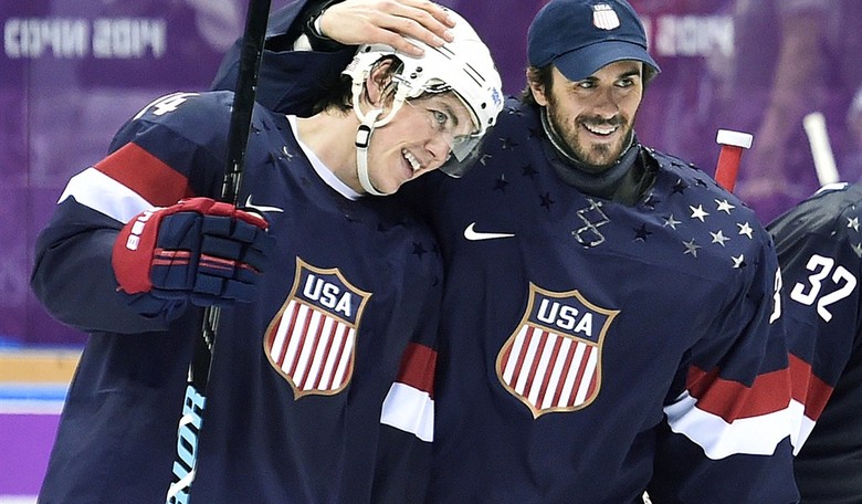 T.J. Oshie: 'The Real Heroes Wear Camo'