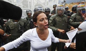 Venezuela: Trump and Delcy Pose for a Picture. María Corina Machado Denied Entry.  